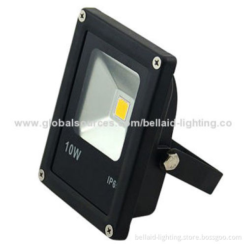 Floodlight, 10W, high efficiency, made of die-cast aluminum material